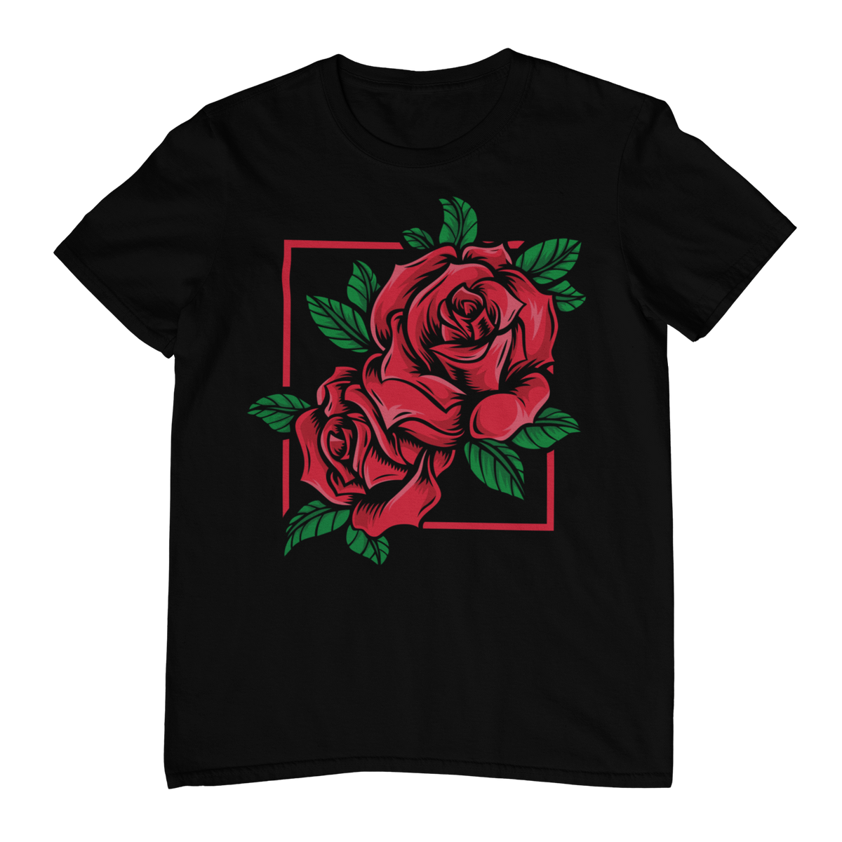 SCARLET ROSE OUTLINE Unisex T-Shirt