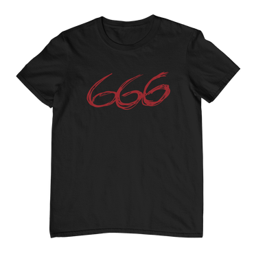 RED 666 INFERNO SCRIPT Unisex T-Shirt