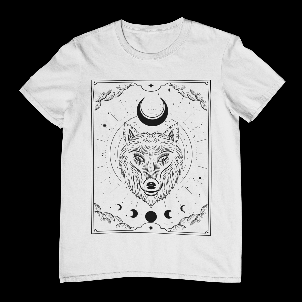 LUNAR WOLF ORACLE Unisex T-Shirt