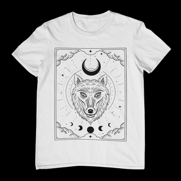 LUNAR WOLF ORACLE Unisex T-Shirt