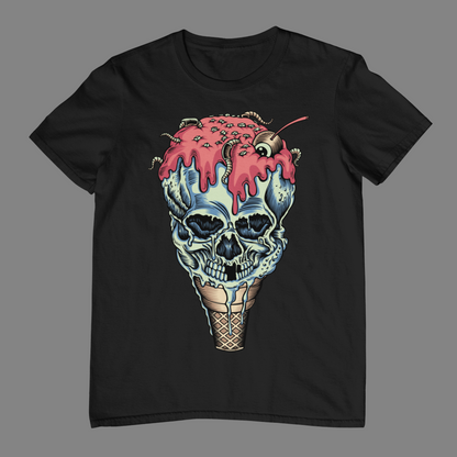 GRAVEYARD GELATO SKULL T-Shirt