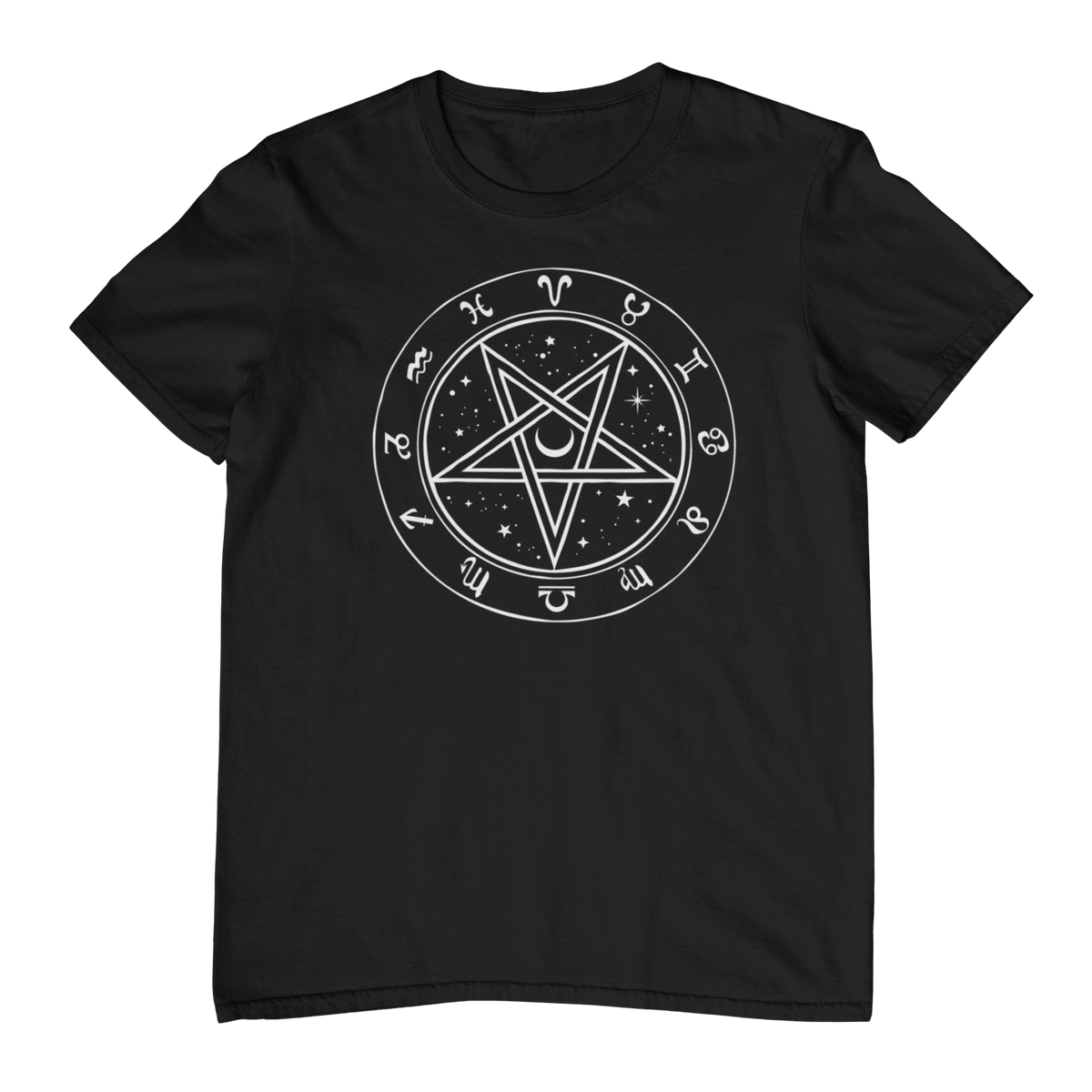 CELESTIAL ZODIAC PENTAGRAM Unisex T-Shirt