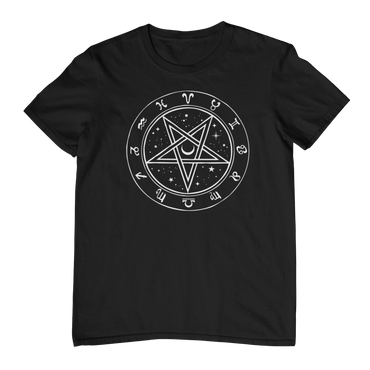 CELESTIAL ZODIAC PENTAGRAM Unisex T-Shirt