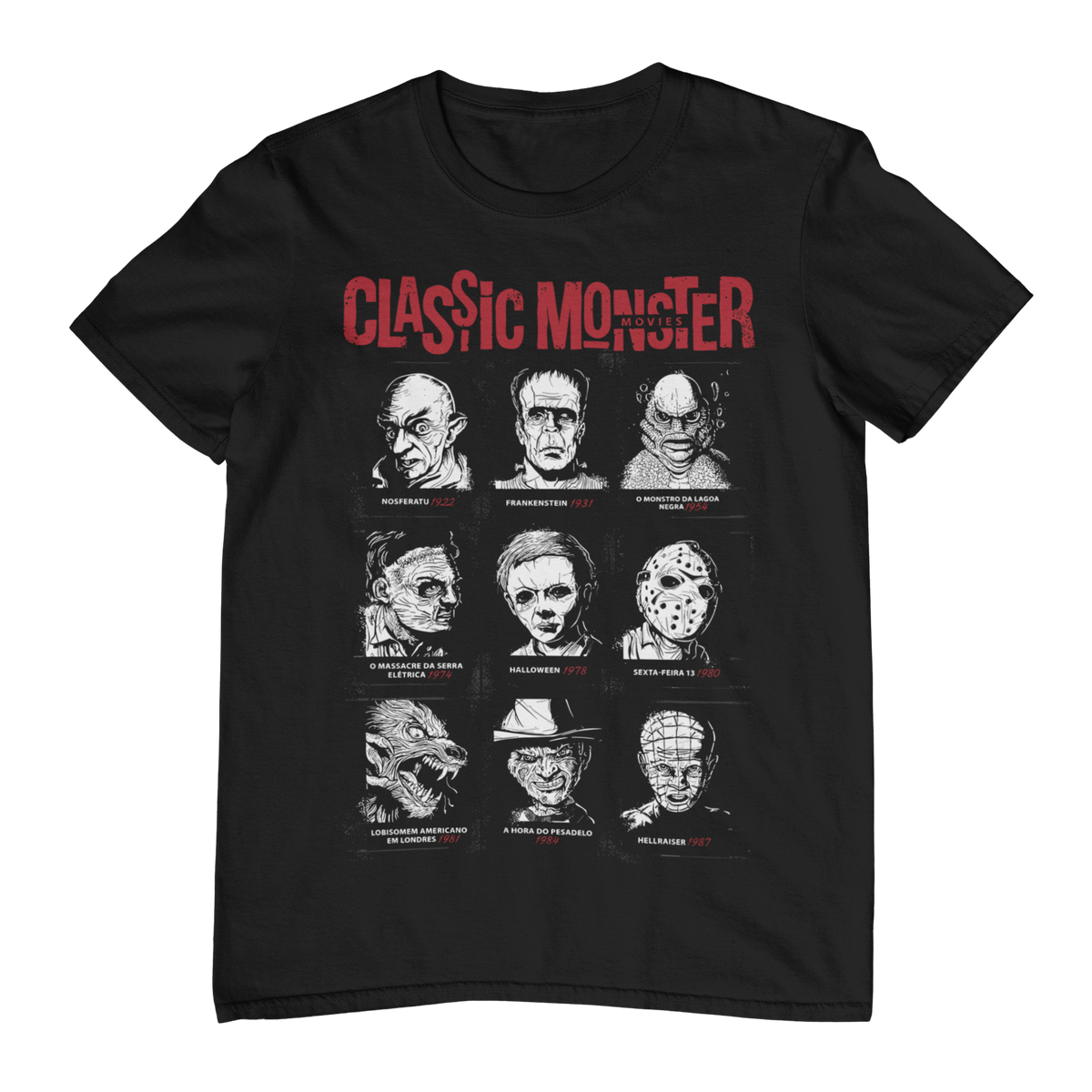 CLASSIC MONSTER LEGENDS - Unisex T-Shirt