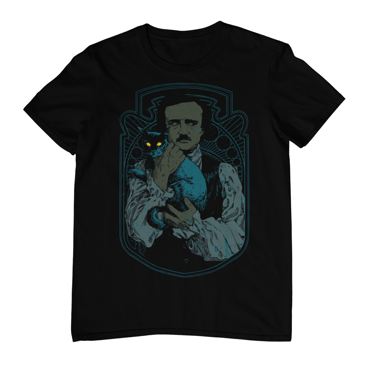 POE DARK POET RAVEN NEVERMORE - Unisex T-Shirt