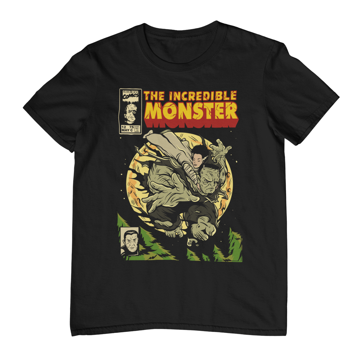 THE INCREDIBLE MONSTER COMIC - Unisex T-Shirt