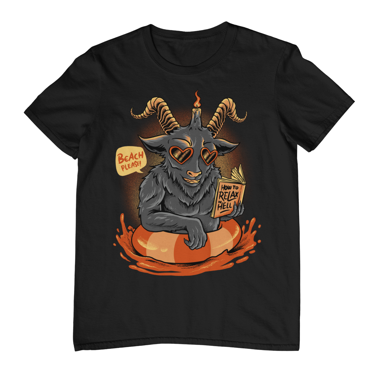 HELL VACATION MODE - Chill Like a Demon Unisex T-Shirt