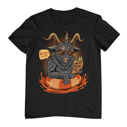 HELL VACATION MODE - Chill Like a Demon Unisex T-Shirt