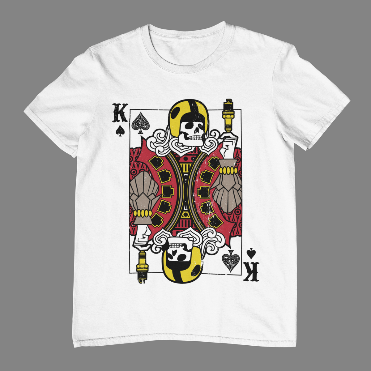 KING OF SPADES SKULL T-Shirt