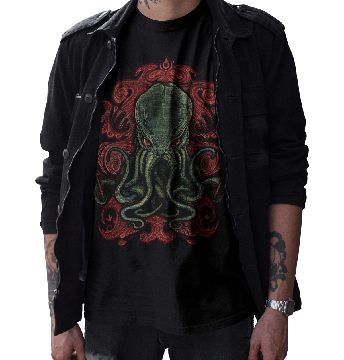 CTHULHU COSMIC TENTACLE HOROR - Unisex T-Shirt