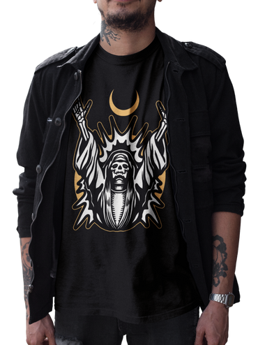 DARK RITUAL – Skeleton Priest Unisex T-Shirt