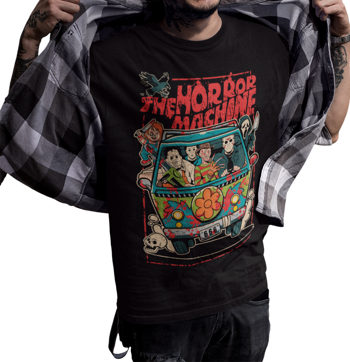 THE HORROR MACHINE - Slashers on a Road Trip Unisex T-Shirt