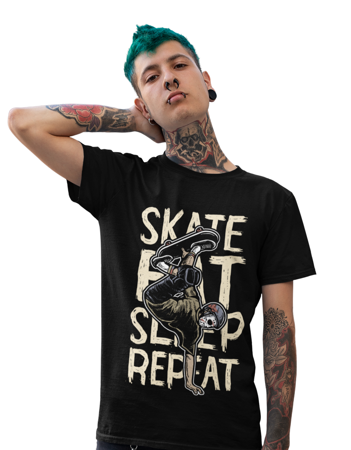 SKATE EAT SLEEP REPEAT Unisex T-Shirt
