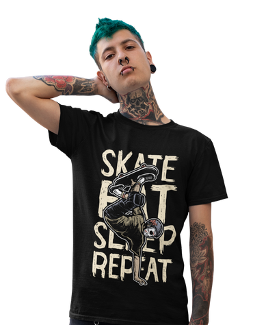 SKATE EAT SLEEP REPEAT Unisex T-Shirt