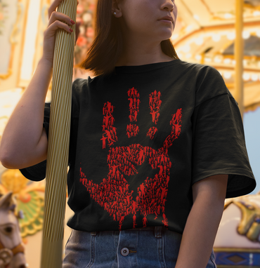 ZOMBIE OUTBREAK MARK - OVERSIZED T-Shirt
